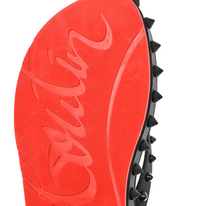 Christian Louboutin Rubber Spike Loubi Flip Flip Platform Sandals 39 Black 8 of 8