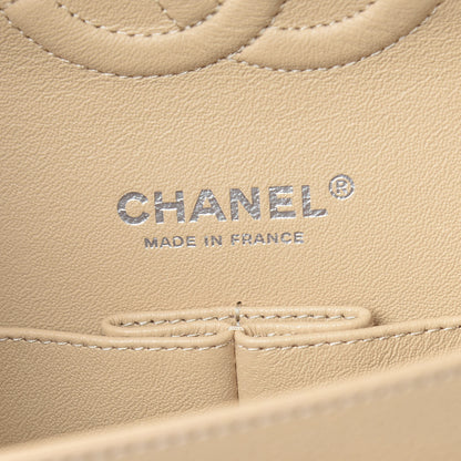 Chanel Caviar Quilted Medium Double Flap Beige 6 of 11