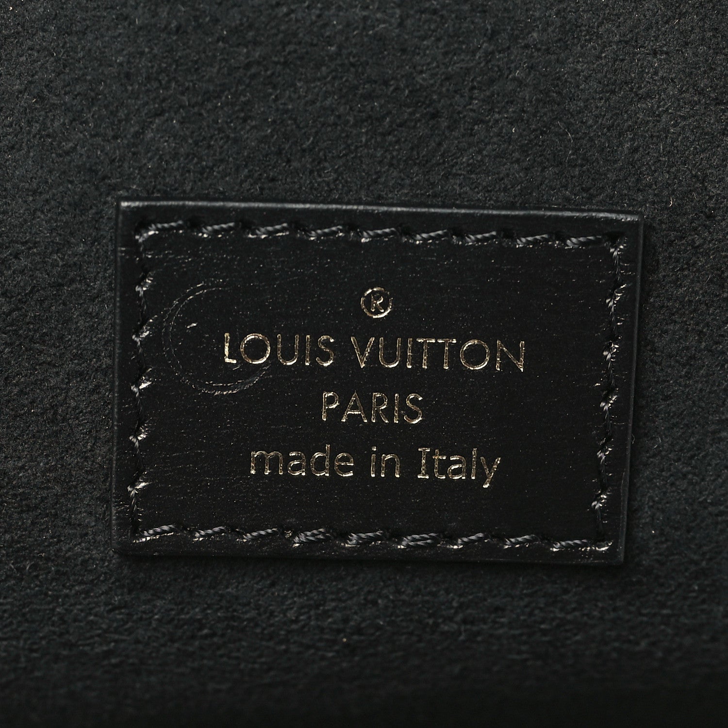 Louis Vuitton Monogram Ink Vanity PM Black 6 of 8