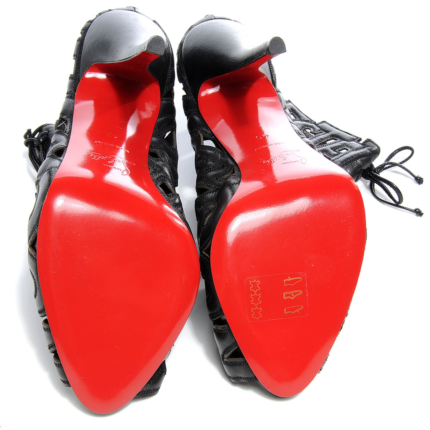 Leather Let Me Tell You 120 Ankle Boots 40 Black
