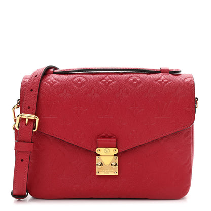 Louis Vuitton Empreinte Pochette Metis Scarlet 1 of 10