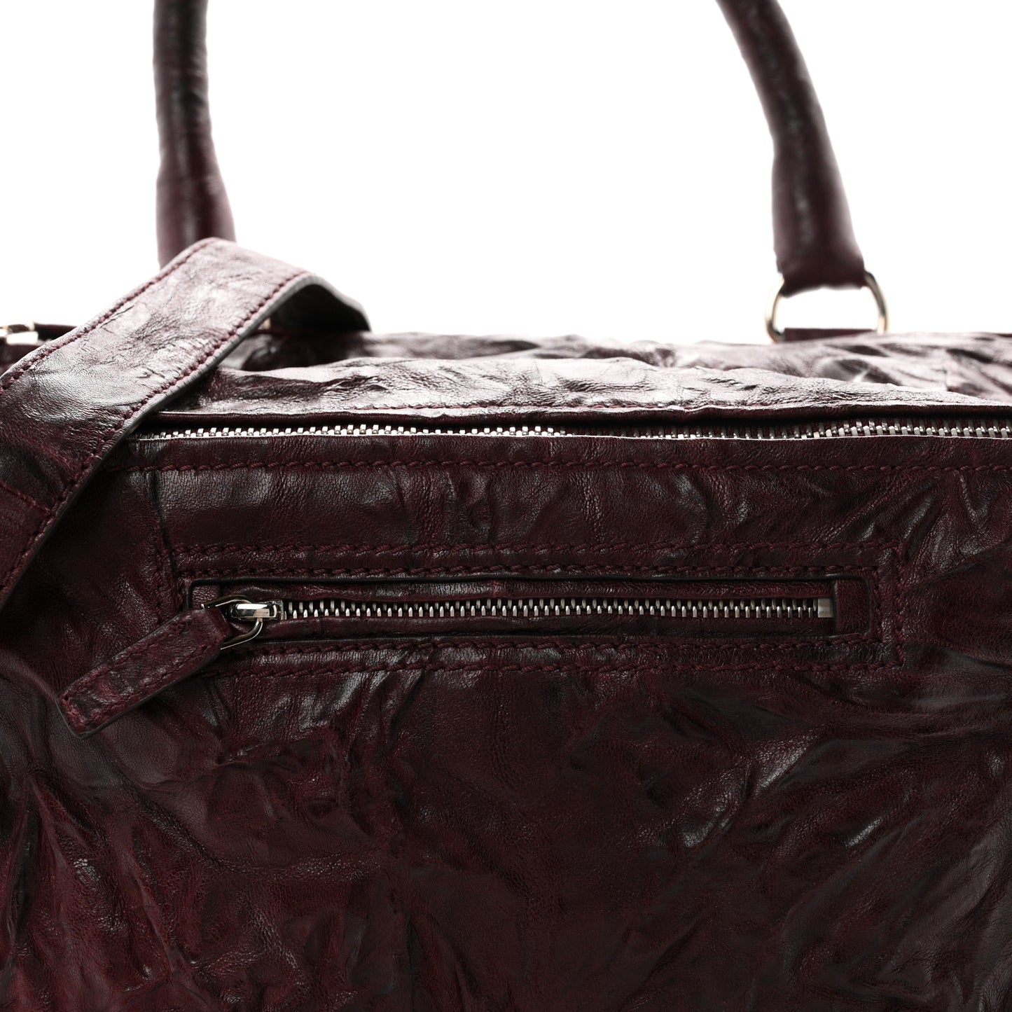 Tumbled Sheepskin Medium Pandora Oxblood