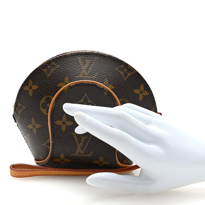 Louis Vuitton Monogram Mini Ellipse Wristlet Clutch 2 of 7