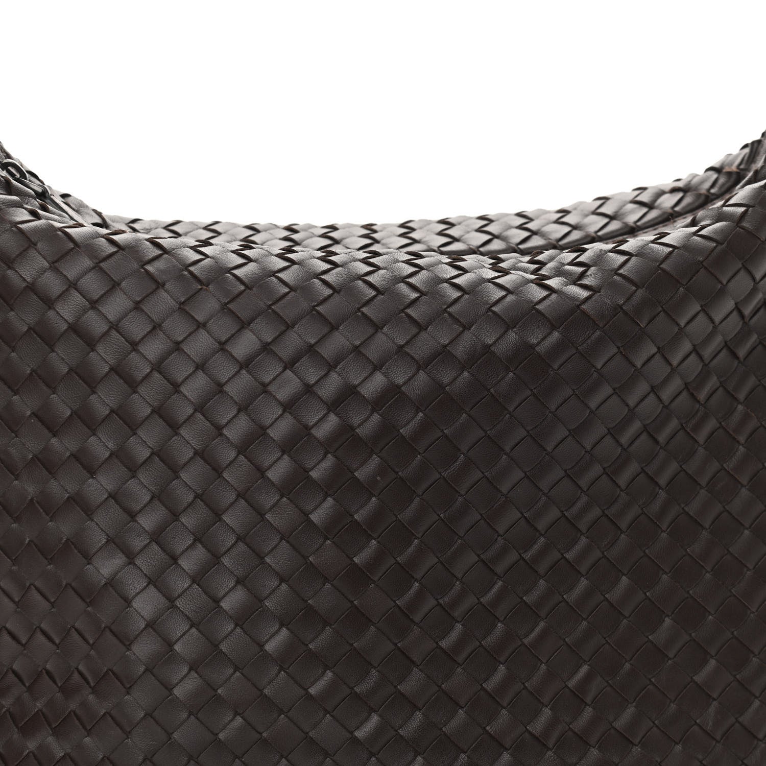 Bottega Veneta Nappa Intrecciato Shoulder Bag Ebano 6 of 9
