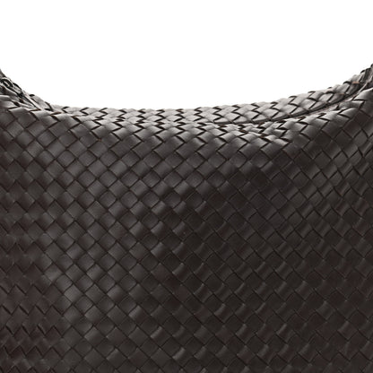 Bottega Veneta Nappa Intrecciato Shoulder Bag Ebano 6 of 9