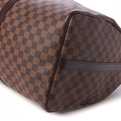 Louis Vuitton Damier Ebene Keepall Bandouliere 55 5 of 8