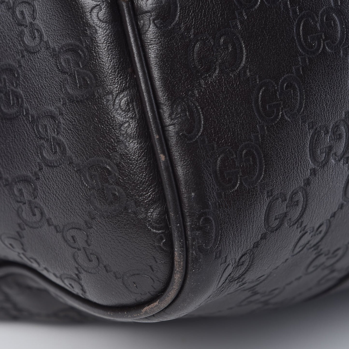 Guccissima Medium Joy Boston Dark Brown