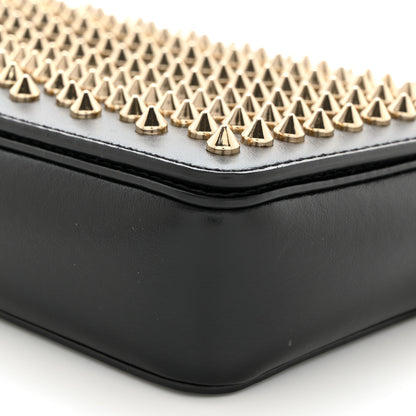 Christian Louboutin Calfskin Spiked Zoompouch Crossbody Black 9 of 9