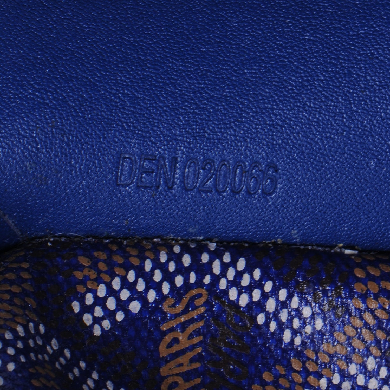 Goyard Goyardine Pouch Blue 7 of 7
