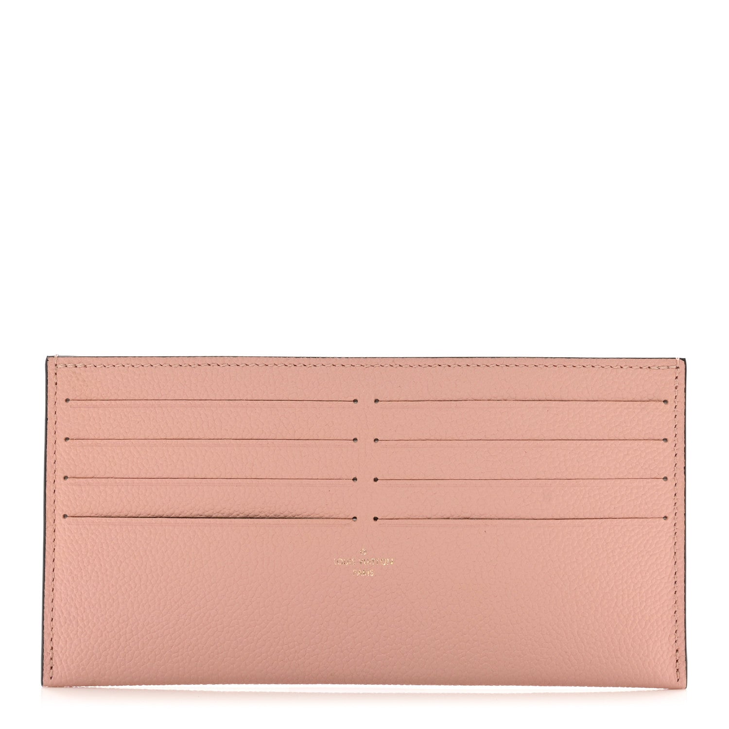 Louis Vuitton Calfskin Felicie Card Holder Insert Rose Ballerine 1 of 6