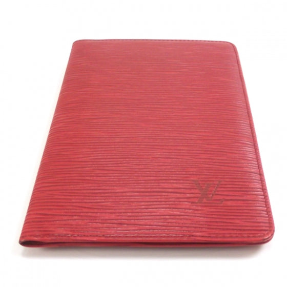 Epi Checkbook Organizer Wallet Red