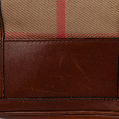Burberry House Check Tote Dark Tan 21 of 31