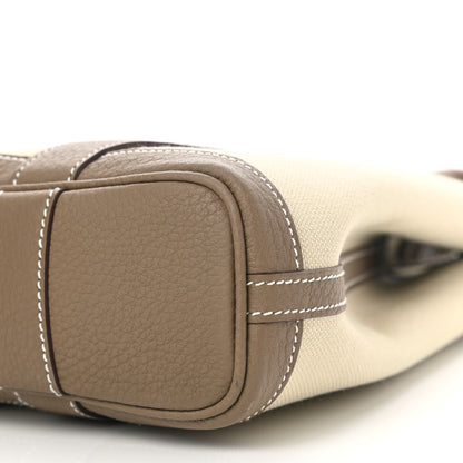Hermes Toile H Negonda Garden File 28 Etoupe 10 of 16