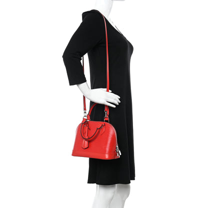 Louis Vuitton Epi Alma BB Coquelicot 2 of 11