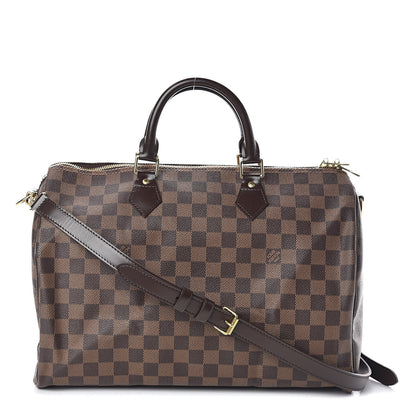 Louis Vuitton Damier Ebene Speedy Bandouliere 35 1 of 9