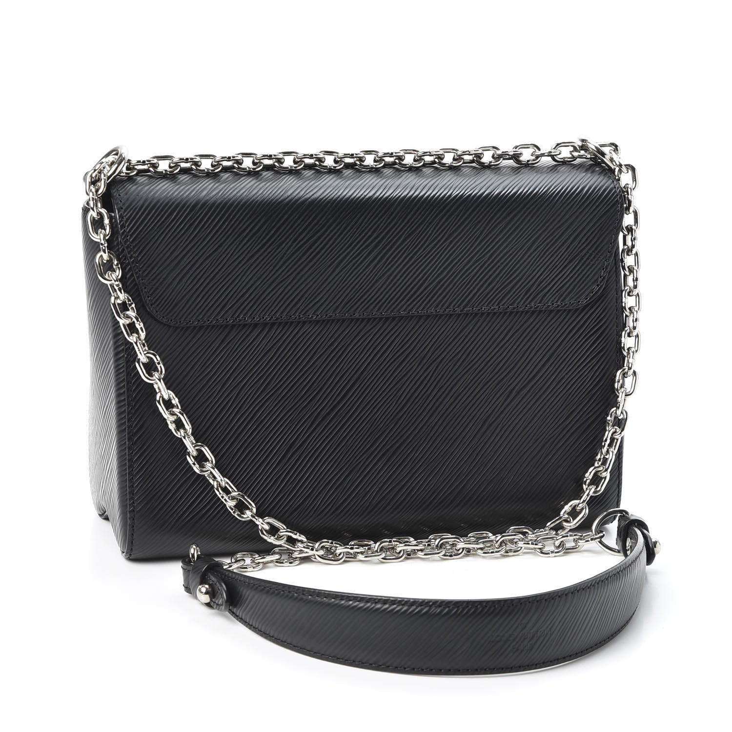 Louis Vuitton Epi Twist Shoulder Bag MM Black 2 of 9