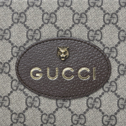 Gucci GG Supreme Monogram Web Neo Vintage Shoulder Bag Beige New Acero Crop 8 of 14