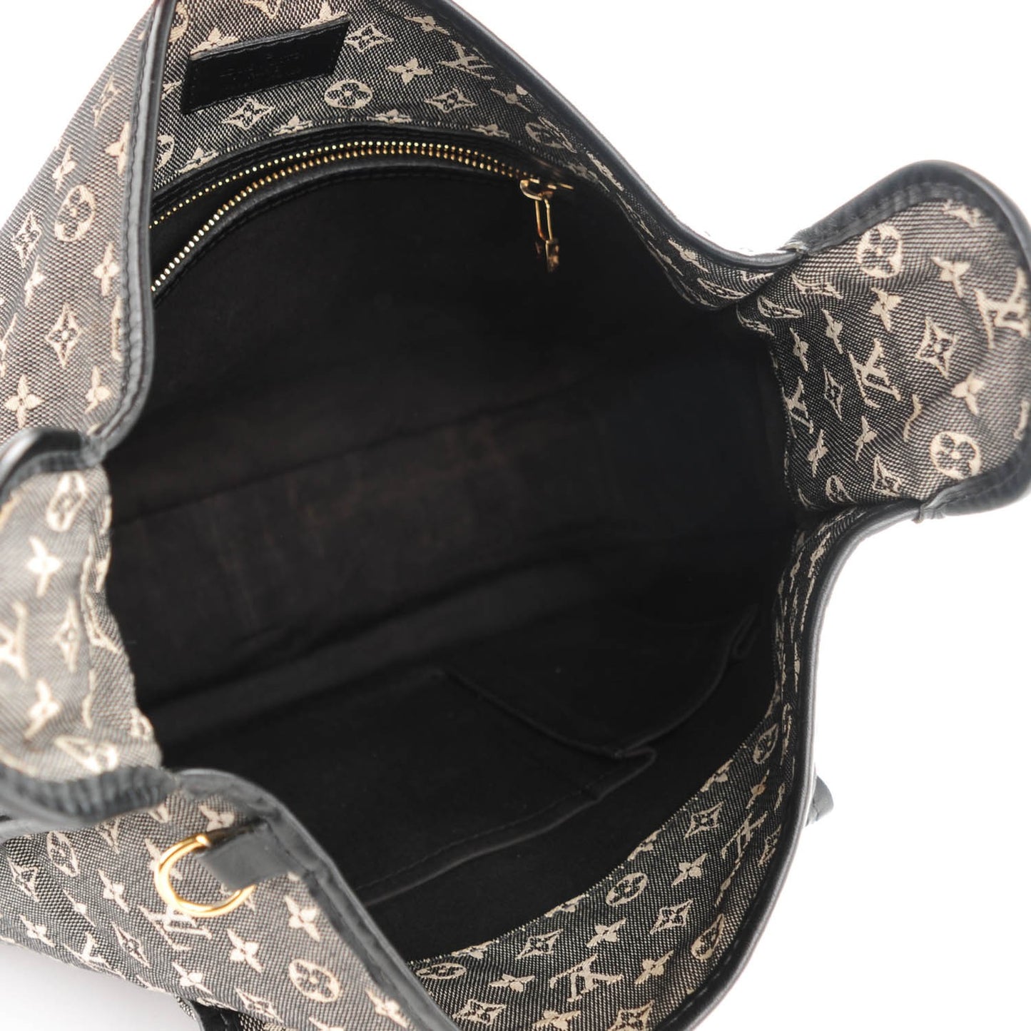 Mini Monogram Besace Mary Kate Black