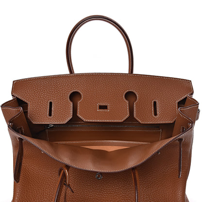 Hermes Taurillon Clemence Birkin 35 Gold 6 of 45