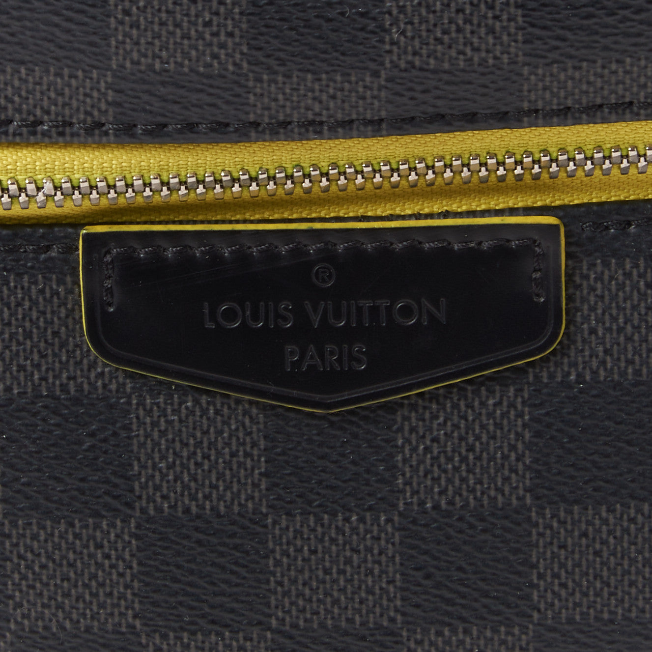Louis Vuitton Damier Graphite Josh Backpack Yellow 7 of 8