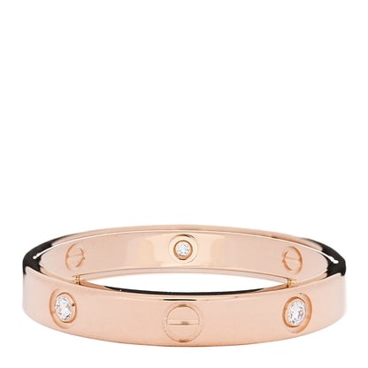 Cartier 18K Pink Gold 6 Diamond LOVE Ring 54 7 3 of 7