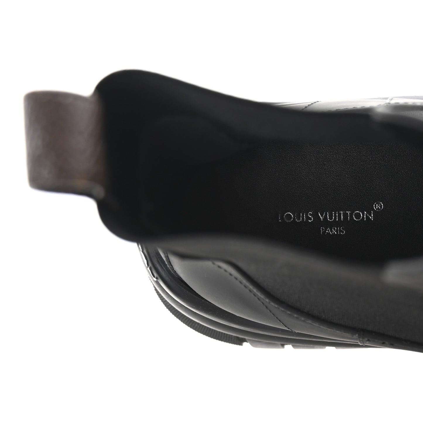 Calfskin Ruby Flat Ankle Boots 39 Black