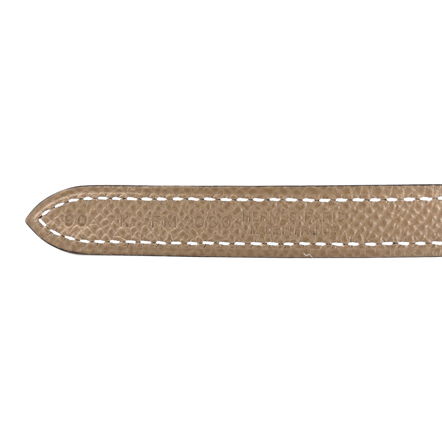 Swift Epsom 13mm Maillon H 90 36 Belt Black Etoupe
