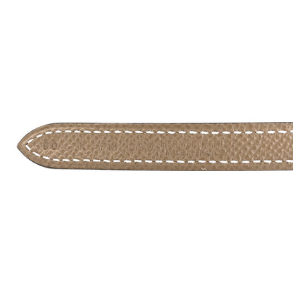 Hermes Swift Epsom 13mm Maillon H 90 36 Belt Black Etoupe 5 of 7