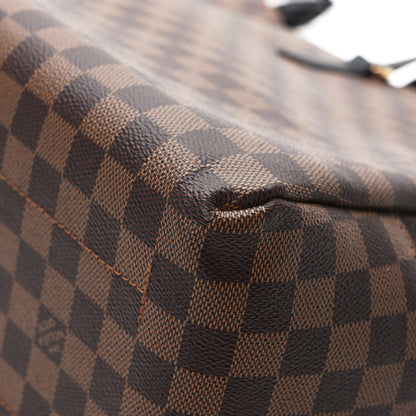 Louis Vuitton Damier Ebene Belmont MM Black 11 of 14