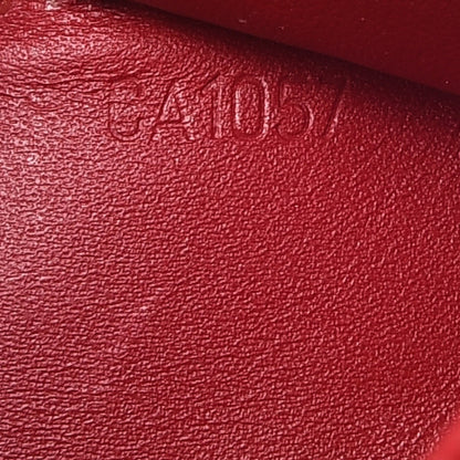 Louis Vuitton Vernis Small Ring Agenda Cover Pomme D'Amour 6 of 8
