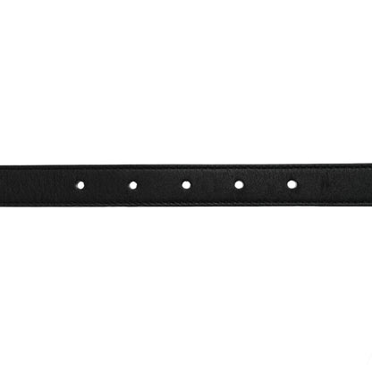Gucci Moon Calfskin Pearl Double G 20mm Belt 70 28 Black Cream 3 of 6