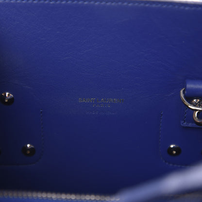 Saint Laurent Grained Calfskin Small Sac De Jour Outremer 6 of 12