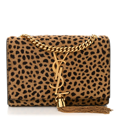 Saint Laurent Pony Hair Calfskin Small Classic Monogram Kate Tassel Satchel 1 of 14
