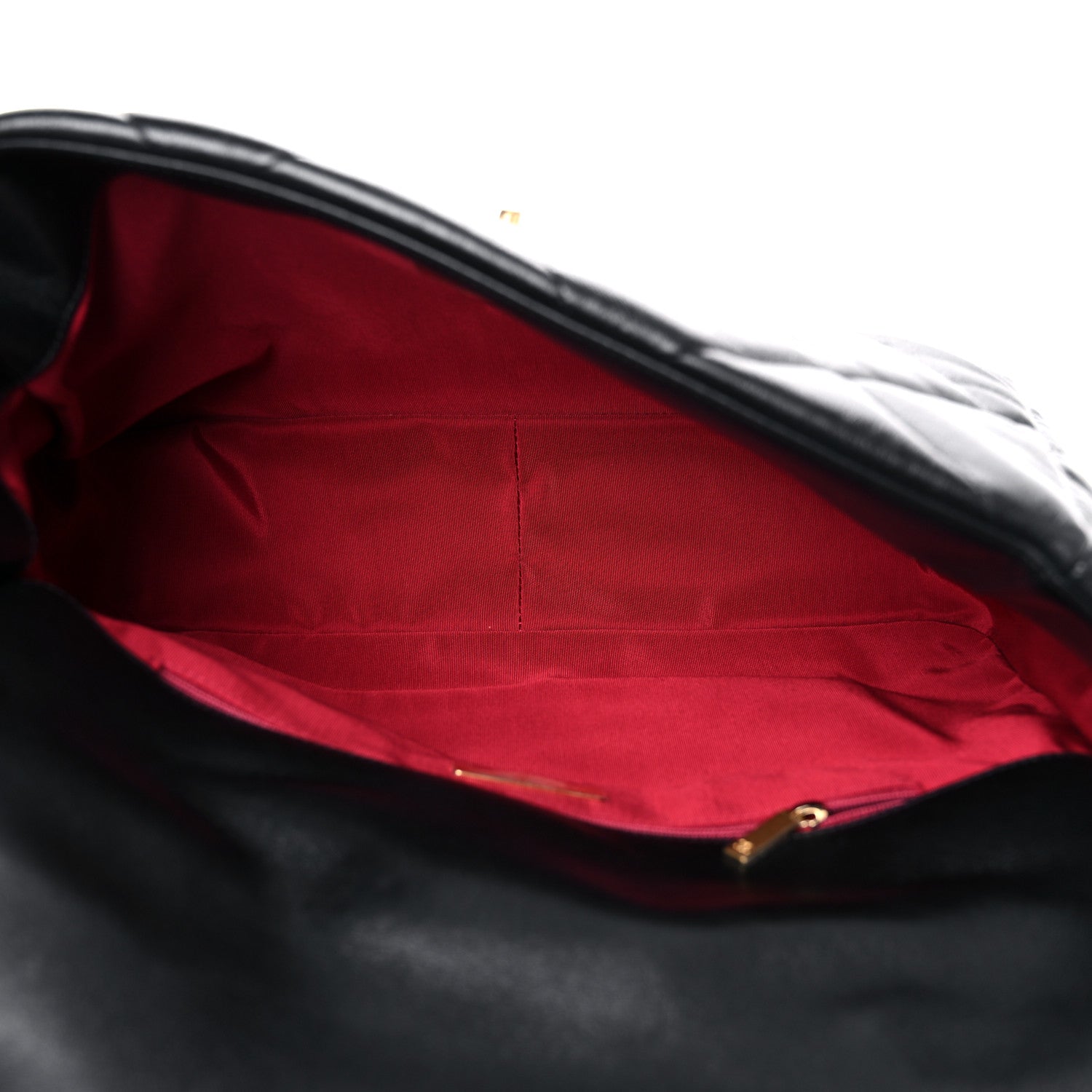 Chanel Lambskin Quilted Maxi Chanel 19 Flap Black 5 of 10