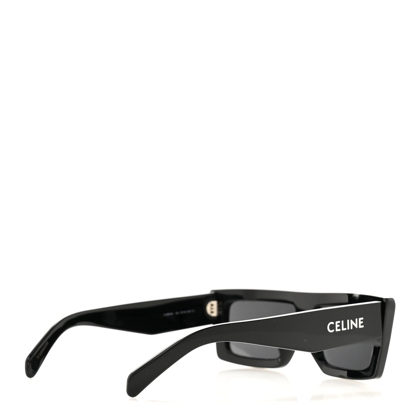Acetate Monochroms Square Sunglasses CL40214U Black
