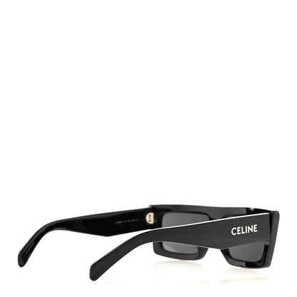 Celine Acetate Monochroms Square Sunglasses CL40214U Black 4 of 7