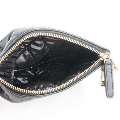 Chanel Lambskin Quilted Casino Coin Purse Black 5 of 7