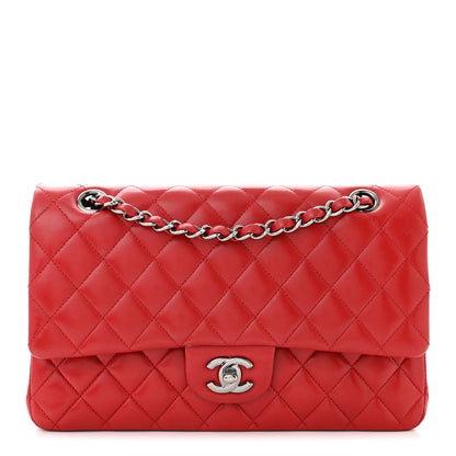 Chanel Lambskin Quilted Medium Double Flap Red 1 of 11