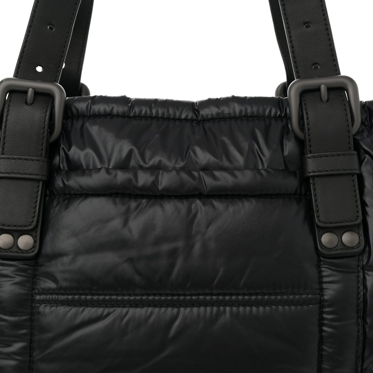 Intrecciato Spinnaker Tote Black