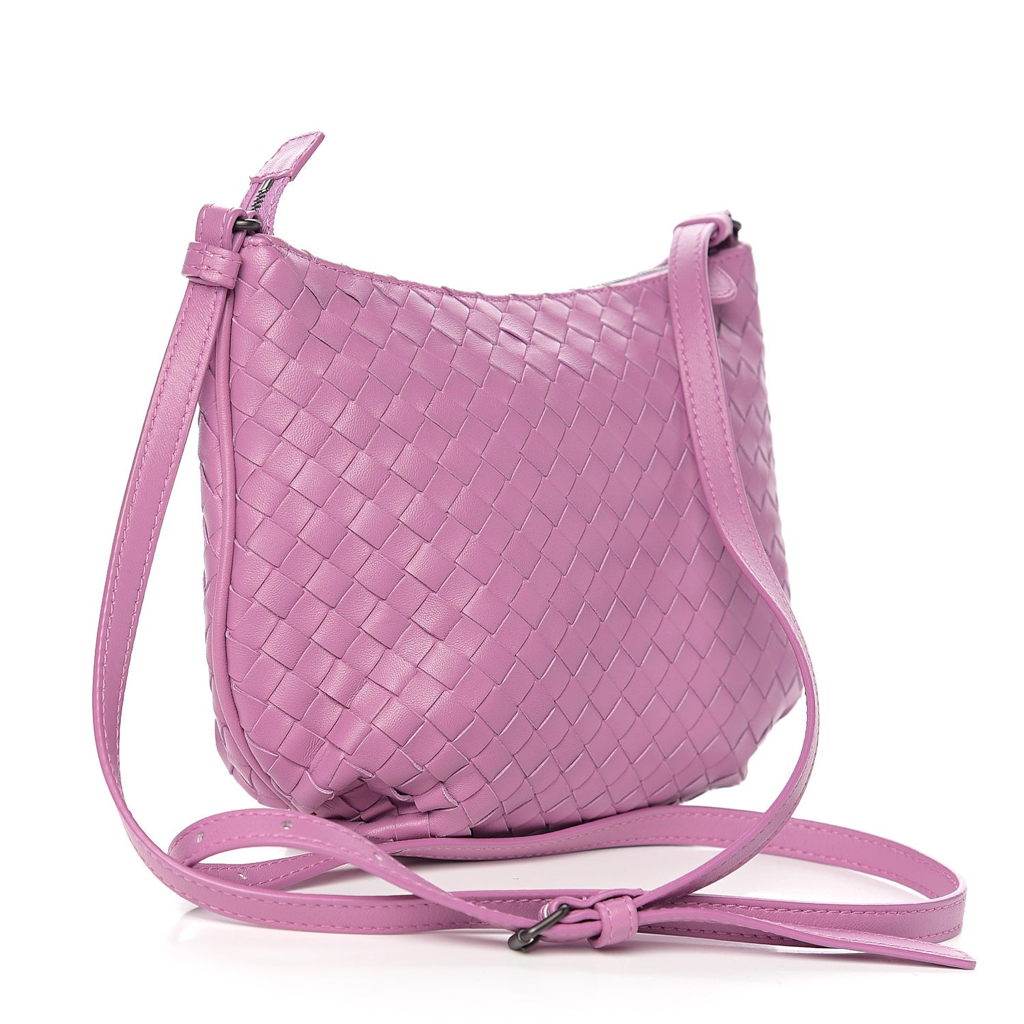 Nappa Intrecciato Crossbody Twilight