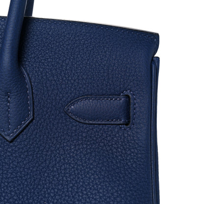 Hermes Togo Birkin 30 Bleu Saphir 11 of 35