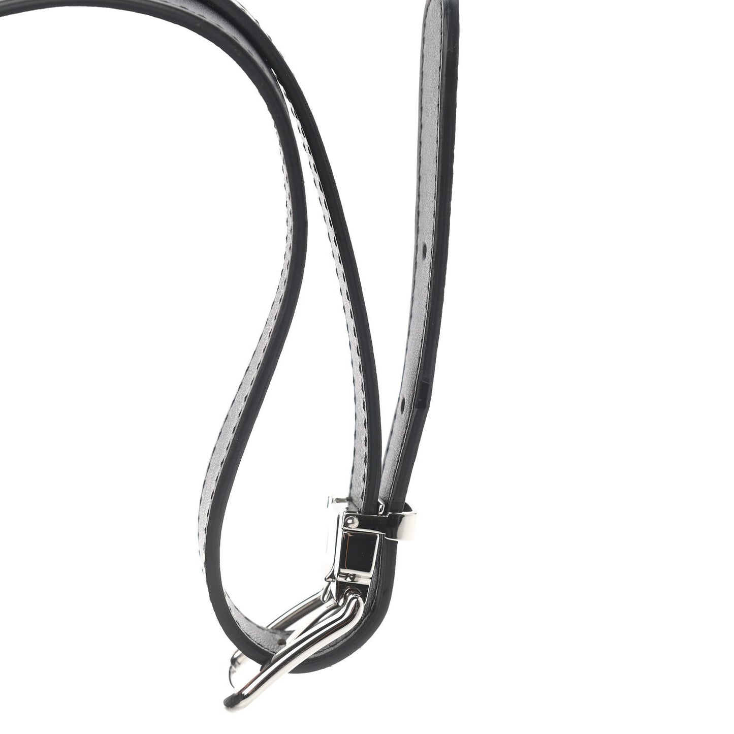Calfskin Quilted CC Uniform Flap Belt Bag Black
