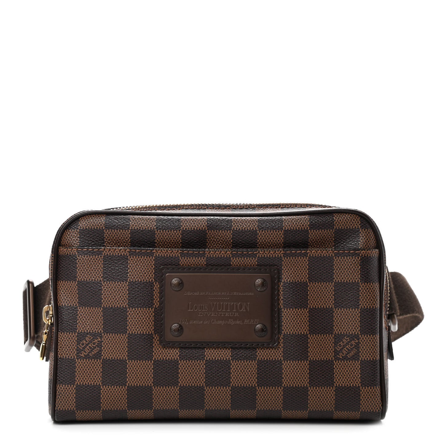 Damier Ebene Brooklyn Bum Bag