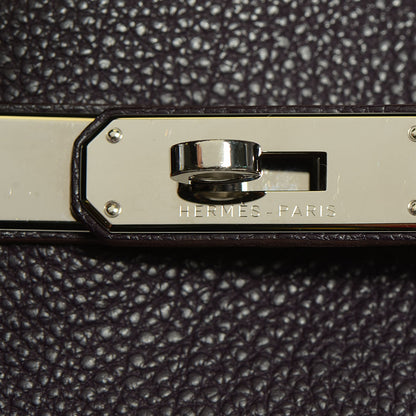 Hermes Togo So Kelly 26 Raisin 10 of 14