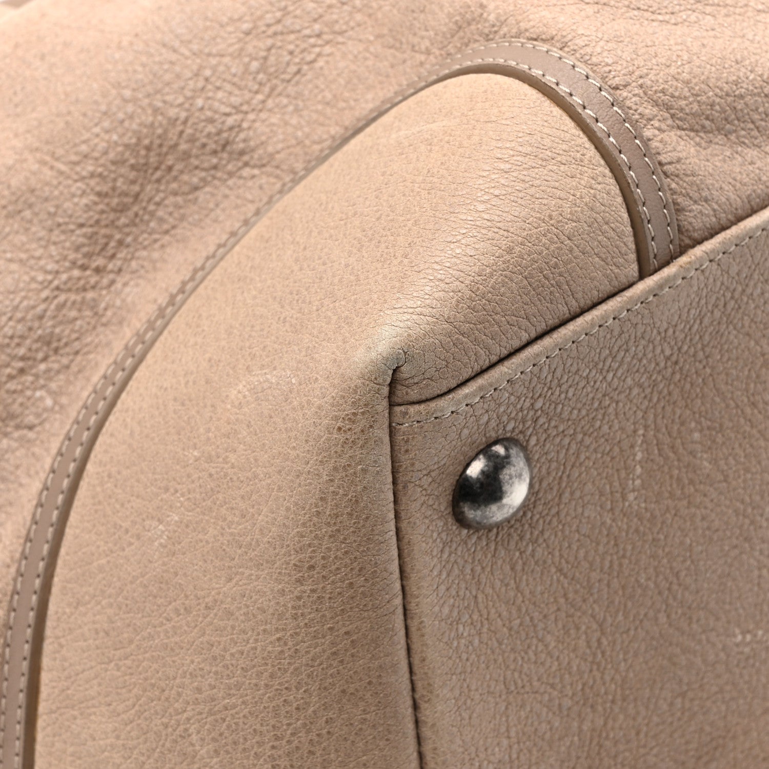 Chanel Washed Calfskin Tote Beige 17 of 21