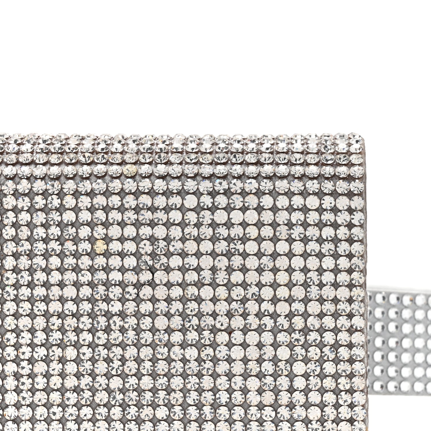 Judith Leiber Swarovski Crystal Convertible Belt Bag Silver 7 of 9
