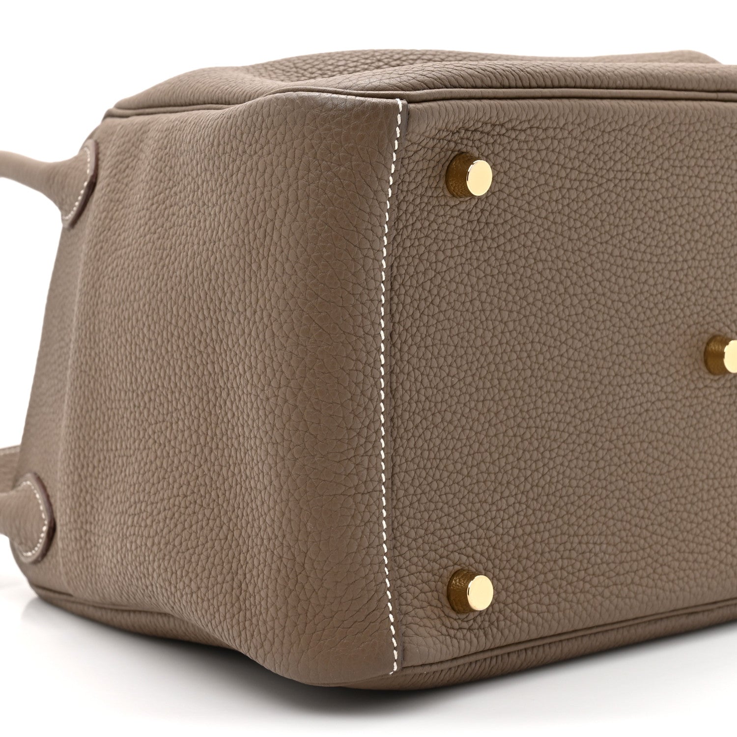 Hermes Taurillon Clemence Lindy 30 Etoupe 10 of 10