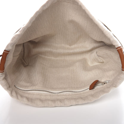 Hermes Canvas Barenia Fourbi 25 MM Pouch Naturel Fauve 5 of 10