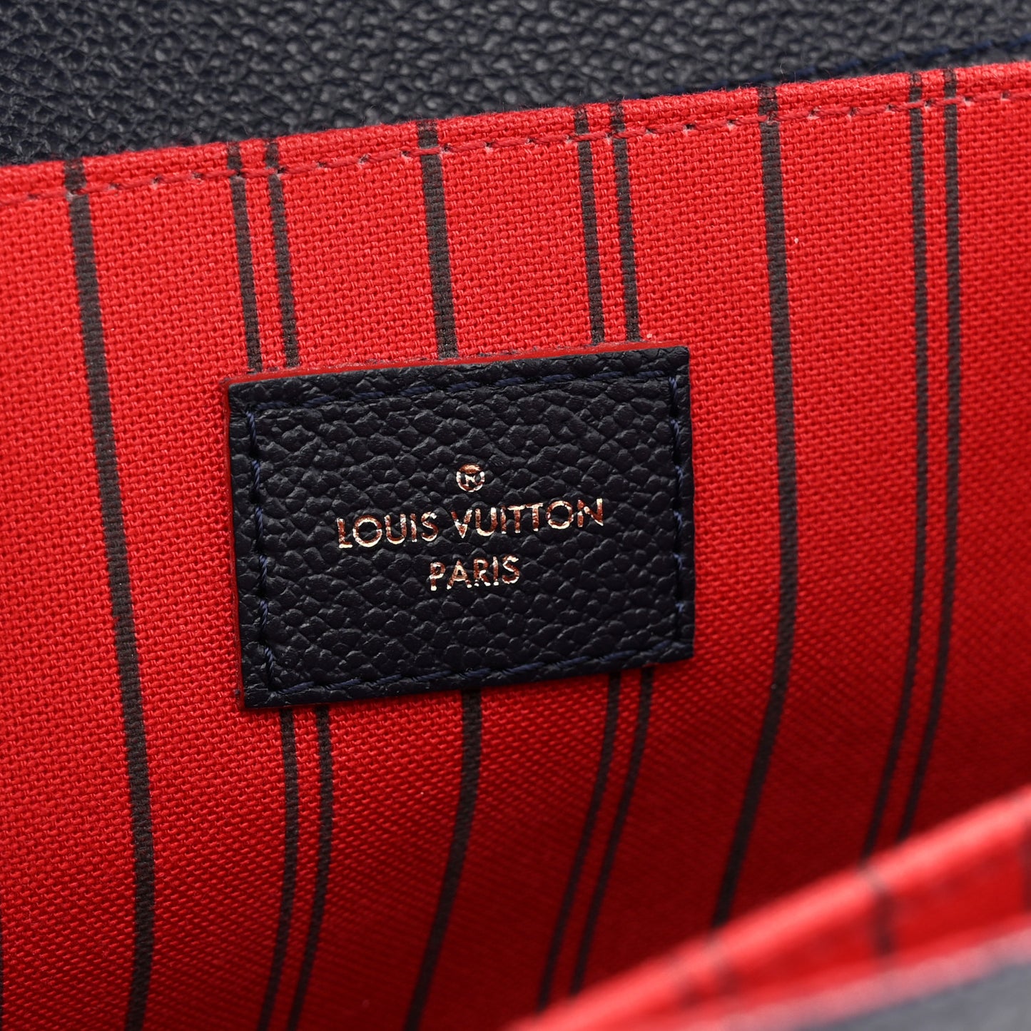Empreinte Pochette Metis Marine Rouge
