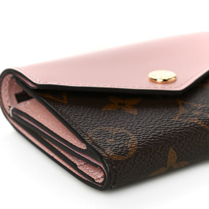 Louis Vuitton Monogram Zoe Wallet Rose Ballerine 8 of 10